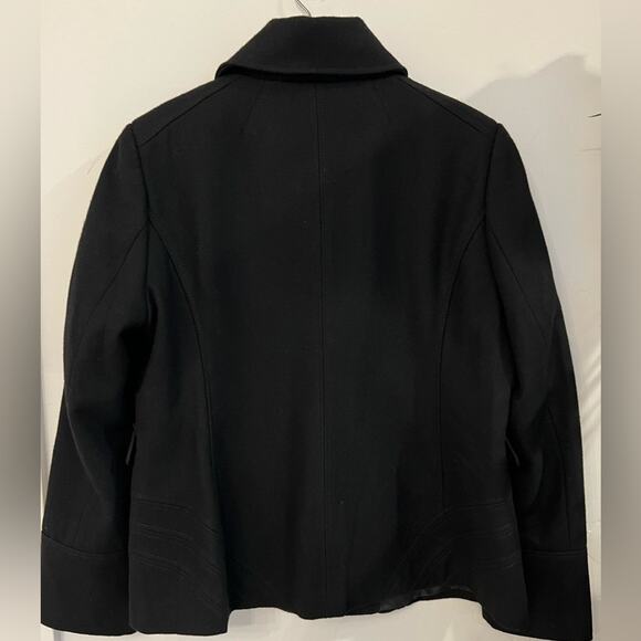 NWOT APOSTROPHE Black Recycled Wool Blend Jacket Women’s Size XL - Picture 13 of 16